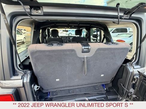 Certified 2022 Jeep Wrangler Unlimited Sport image 13