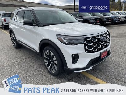 New 2026 Ford Explorer Platinum w/ LUX Leather Package