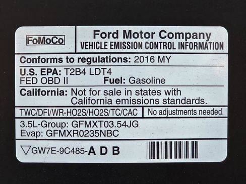 Used 2016 Ford F150 Limited w/ Trailer Tow Package image 61