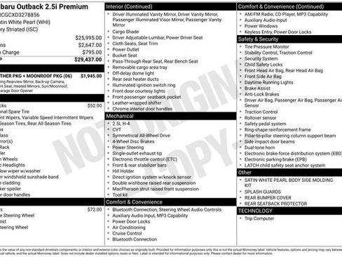 Used 2013 Subaru Outback 2.5i Premium image 4