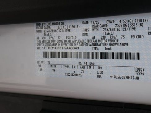 New 2026 Ford Transit 250 148 Medium Roof RWD image 23
