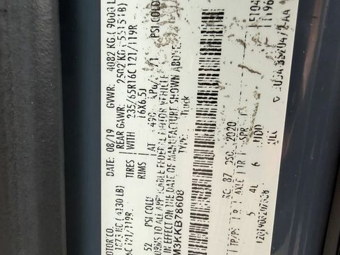 Used 2019 Ford Transit 250 148 High Roof Extended RWD image 22