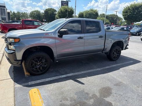 Used 2021 Chevrolet Silverado 1500 Custom Trail Boss w/ LPO, Dark Essentials Package AWD/4WD image 1