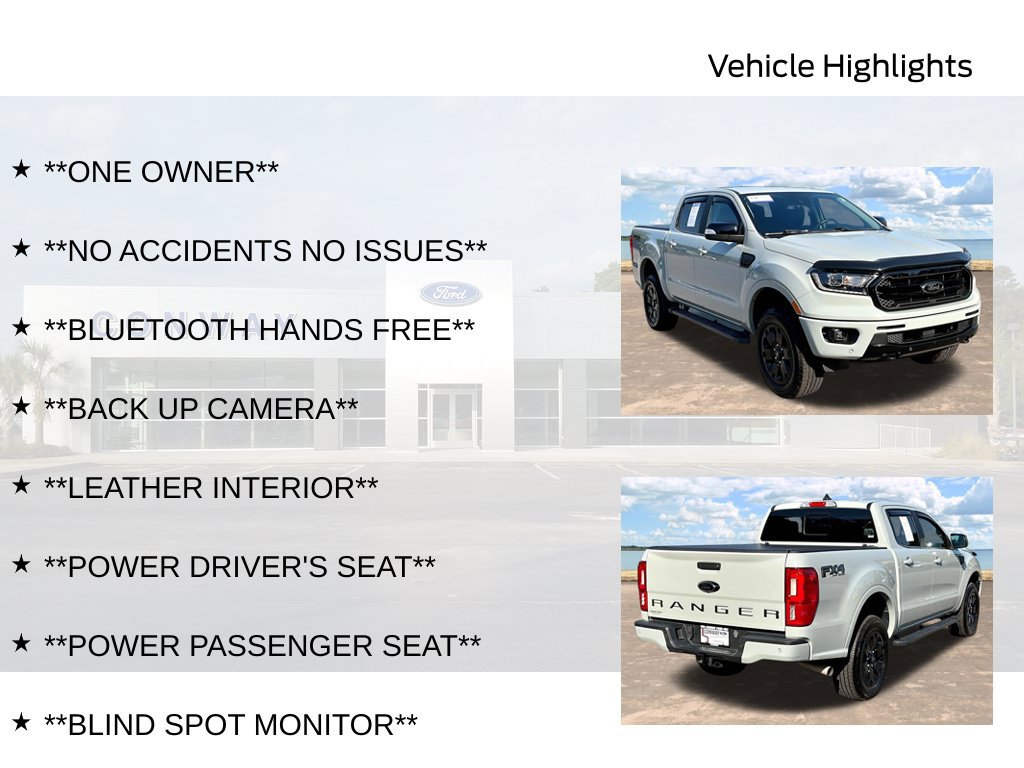 Certified 2021 Ford Ranger Lariat w/ Equipment Group 501A High AWD/4WD image 6