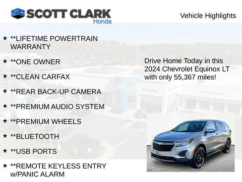 Used 2024 Chevrolet Equinox LT AWD/4WD image 11