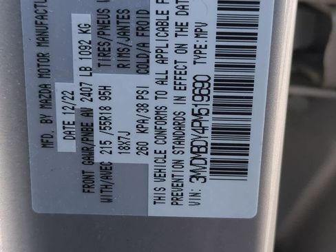 Certified 2023 MAZDA CX-30 2.5 Turbo w/ Premium Package image 37