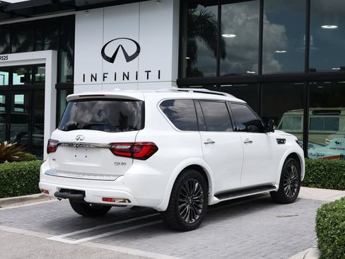 Used 2022 INFINITI QX80 Premium Select w/ Cargo Package AWD/4WD image 4