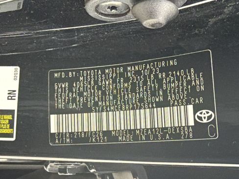 Used 2024 Toyota Corolla SE FWD image 23