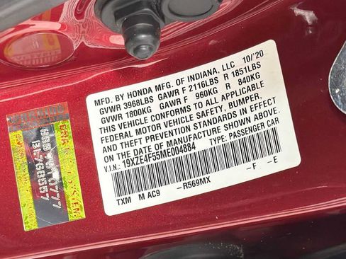 Used 2021 Honda Insight EX image 11