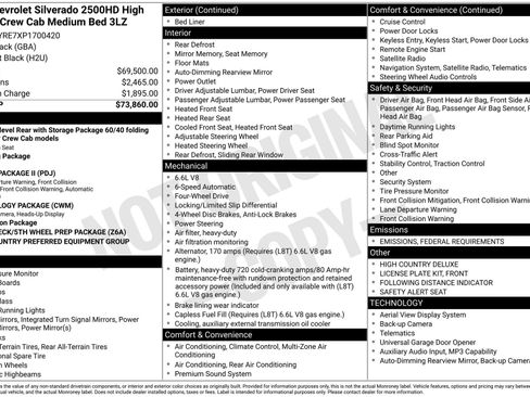 Used 2023 Chevrolet Silverado 2500 High Country image 3