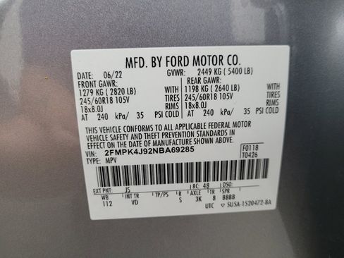 Used 2022 Ford Edge SEL image 33