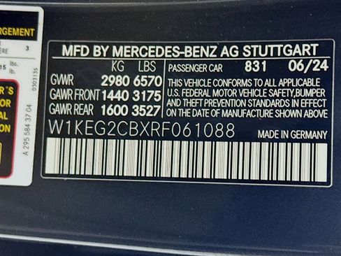 Certified 2024 Mercedes-Benz EQE 500 4MATIC Sedan image 24