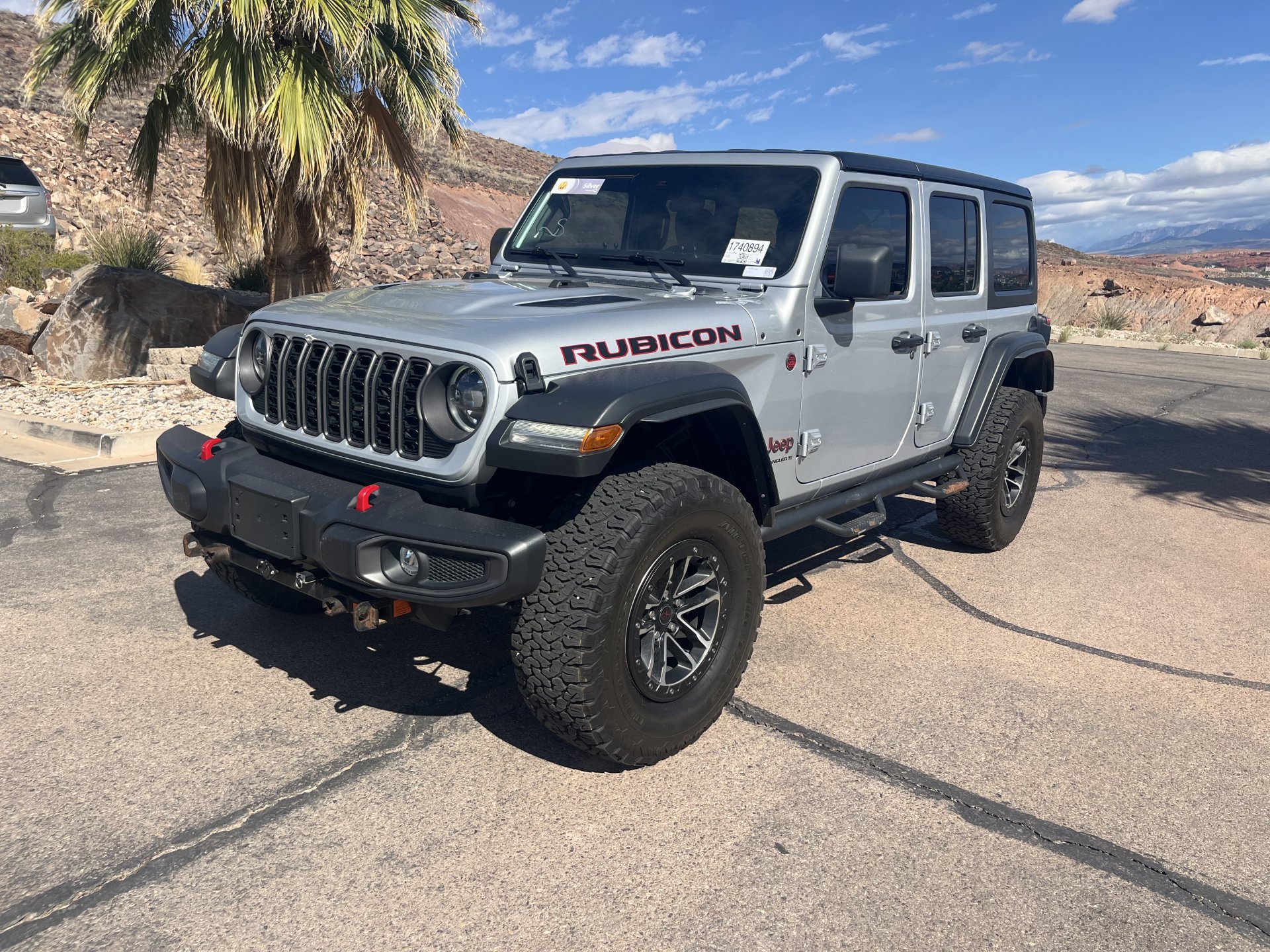 Certified 2024 Jeep Wrangler Unlimited Rubicon w/ XTREMEE 35" Tire Package AWD/4WD image 8