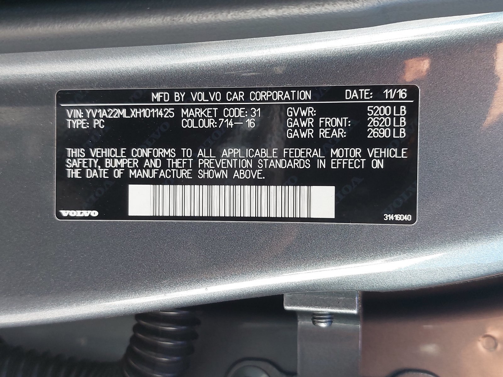Used 2017 Volvo S90 T6 Inscription w/ Vision Package AWD/4WD image 41