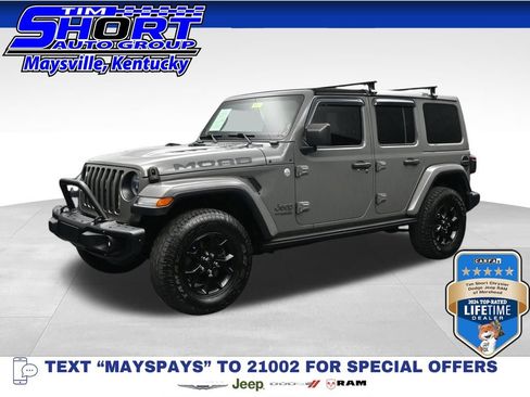 Used 2018 Jeep Wrangler Unlimited Sahara w/ Quick Order Package 24M Moab AWD/4WD image 1