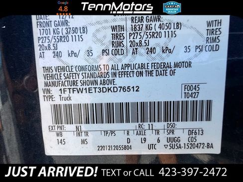 Used 2013 Ford F150 XLT w/ Luxury Equipment Group AWD/4WD image 23