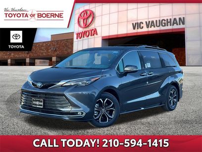New 2025 Toyota Sienna Platinum