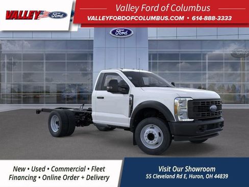 New 2026 Ford F550 2WD Regular Cab Super Duty w/ Snow Plow Prep Package image 1