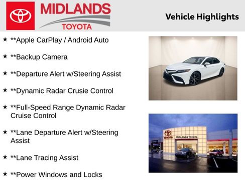 Used 2024 Toyota Camry SE FWD image 2