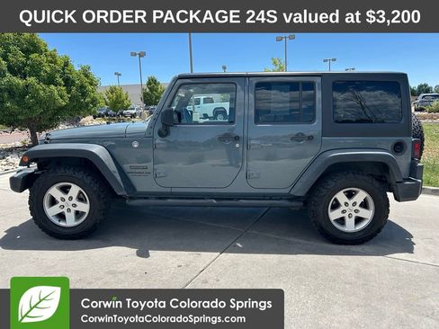 Used 2015 Jeep Wrangler Unlimited Sport w/ Quick Order Package 24S AWD/4WD image 5