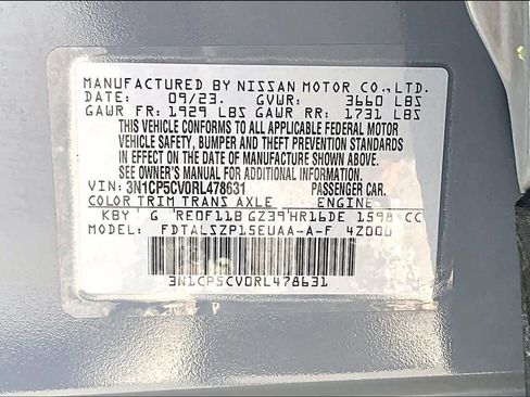 Certified 2024 Nissan Kicks SV image 35