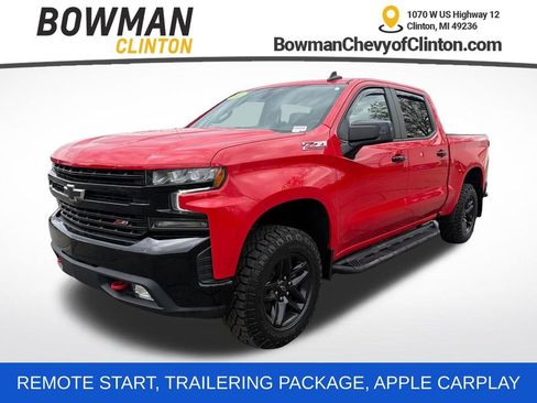 Used 2022 Chevrolet Silverado 1500 LT Trail Boss w/ Bed Protection Package AWD/4WD image 1