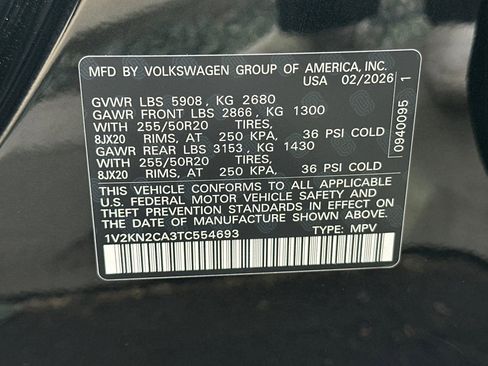 New 2026 Volkswagen Atlas SE AWD/4WD image 24