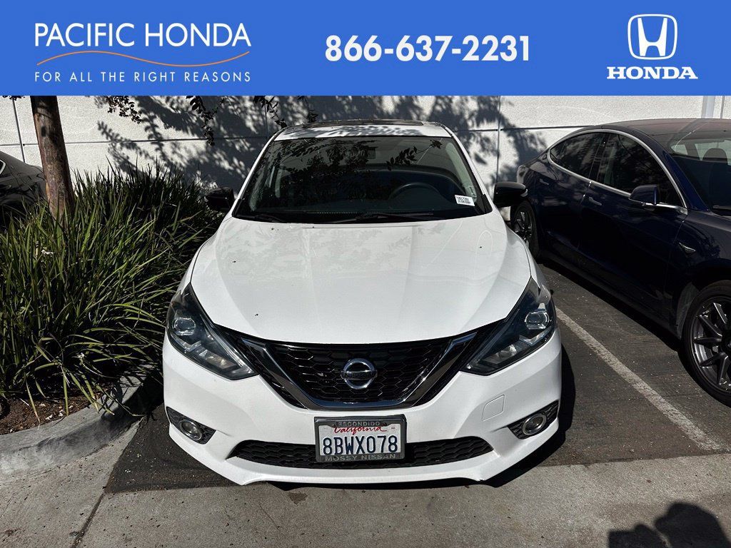 Used 2017 Nissan Sentra SR Turbo w/ SR Midnight Edition FWD image 1