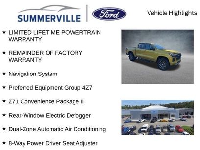 Used 2023 Chevrolet Colorado Z71 w/ Z71 Convenience Package 2