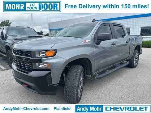 Used 2022 Chevrolet Silverado 1500 Custom Trail Boss w/ Safety Confidence Package AWD/4WD image 1