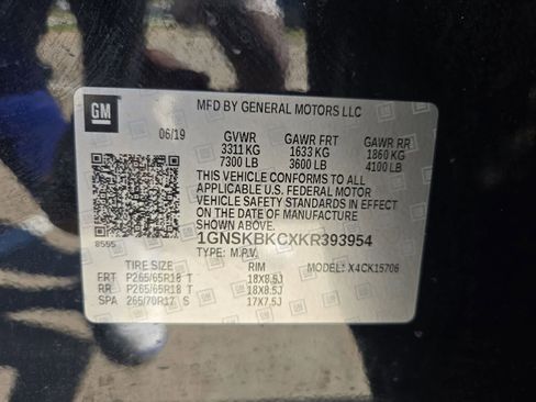 Used 2019 Chevrolet Tahoe LT AWD/4WD image 38