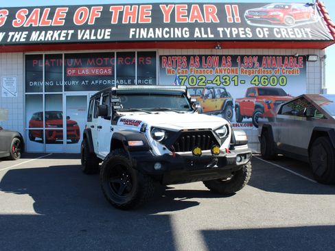 Used 2021 Jeep Wrangler Unlimited Sport AWD/4WD image 1