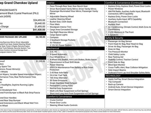 Used 2019 Jeep Grand Cherokee Laredo AWD/4WD image 26