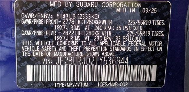 Used 2026 Subaru Outback Touring XT AWD/4WD image 19