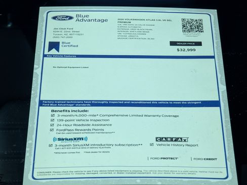 Used 2020 Volkswagen Atlas SEL R-Line image 13