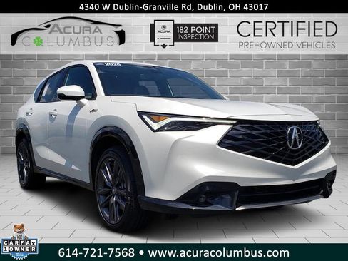 Certified 2025 Acura ADX A-Spec AWD/4WD image 1