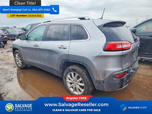 Used 2017 Jeep Cherokee Limited AWD/4WD image 3