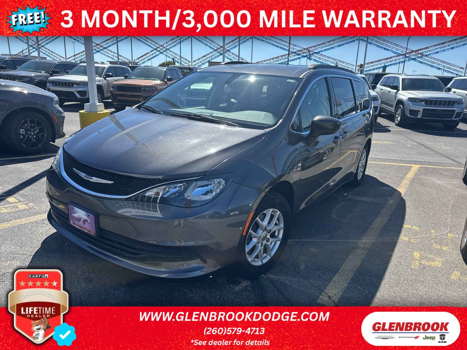 Used 2020 Chrysler Voyager Lxi FWD image 1