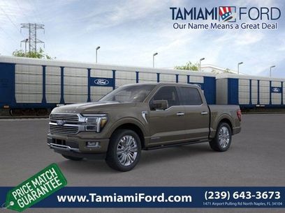New 2025 Ford F150 Platinum w/ Equipment Group 703A Plus