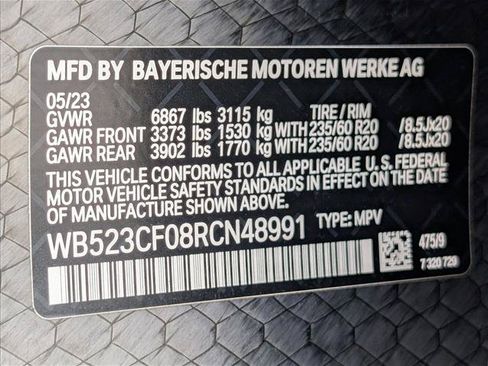 Certified 2024 BMW iX xDrive50 w/ Convenience Package AWD/4WD image 20