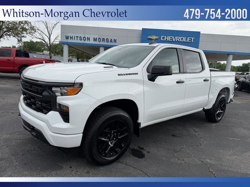 New 2026 Chevrolet Silverado 1500 Custom w/ LPO, Dark Essentials Package AWD/4WD image 1
