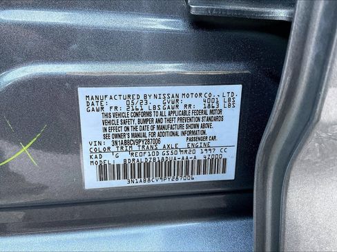 Used 2023 Nissan Sentra SV FWD image 17