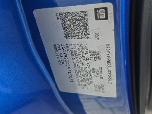 Used 2021 Chevrolet Corvette Stingray Coupe w/ 1LT image 26