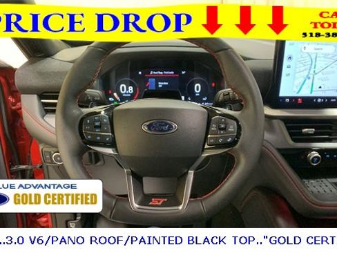 Certified 2025 Ford Explorer ST w/ Sun And Sound Package image 37