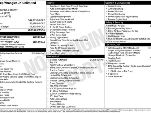 Used 2018 Jeep Wrangler Unlimited Rubicon w/ Cold Weather Group AWD/4WD image 3