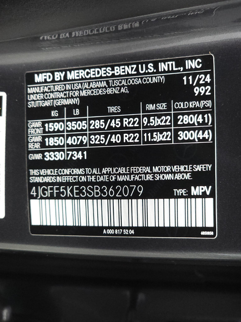 Certified 2025 Mercedes-Benz GLS 450 4MATIC image 38