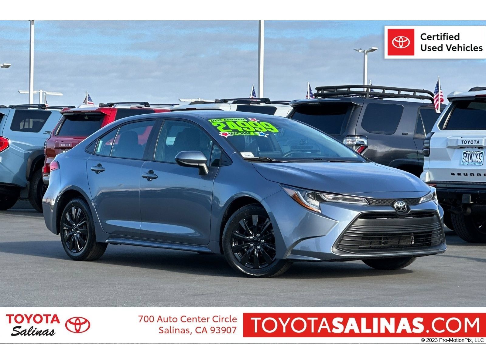 Certified 2025 Toyota Corolla LE FWD image 1