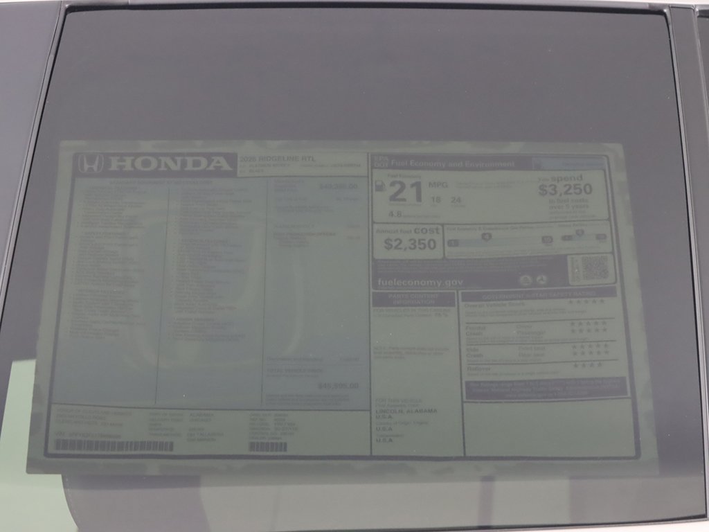 New 2026 Honda Ridgeline RTL image 23