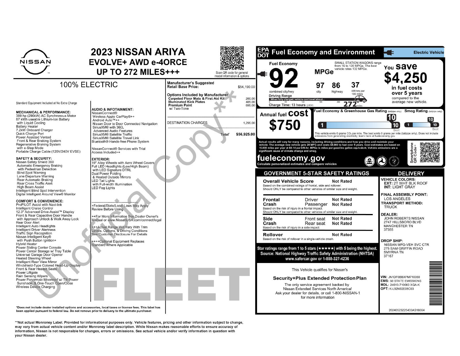 Used 2023 Nissan Ariya AWD image 5