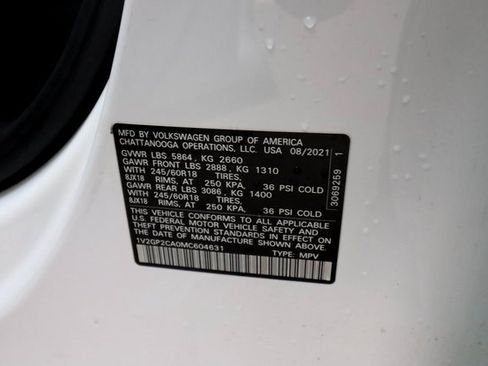Used 2021 Volkswagen Atlas S image 51